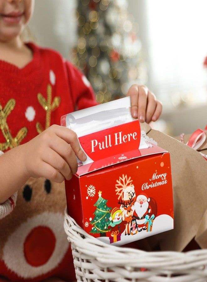 Resholder 9 Pack Christmas Money Box for Cash Gift Pull Surprise Money Holder Gifts with 200 Transparent Bill Christmas Bill Dispenser with Handle Gift Bags Funny Way to Give Cash Xmas DIY Pull Out Box Set - Image 4